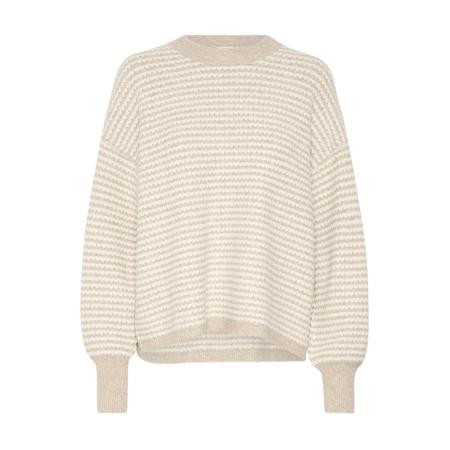 Kaffe Trui KA Ellery beige / offwhite