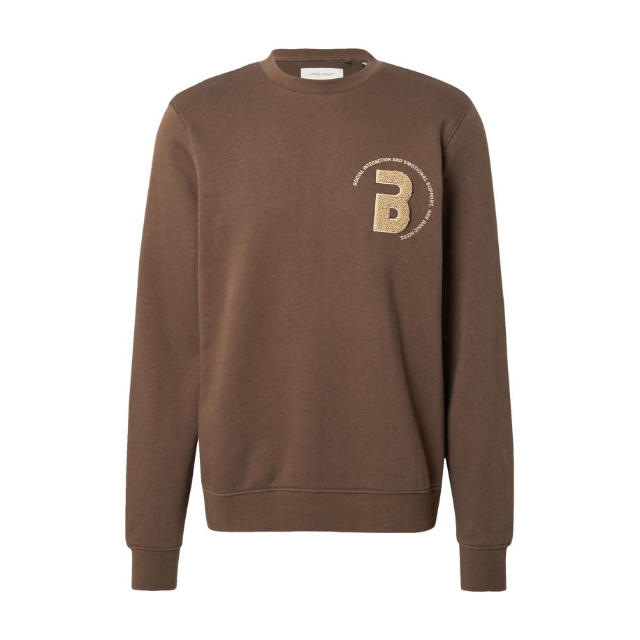 Blend BLEND Sweatshirt BHFLORIAN bruin / cappuccino / wit -