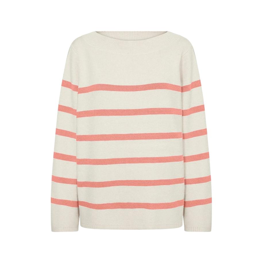 Soyaconcept Soyaconcept Trui SC-KANITA STRIPE 21. pink -