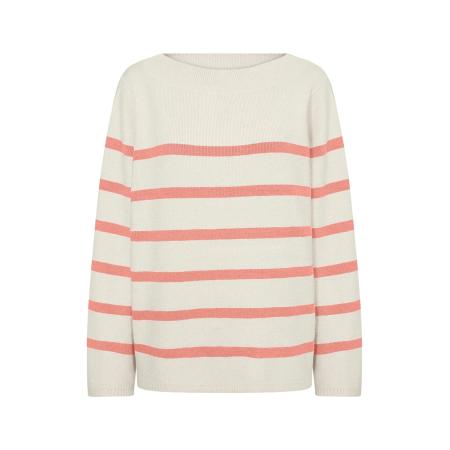 Soyaconcept Soyaconcept Trui SC-KANITA STRIPE 21. pink