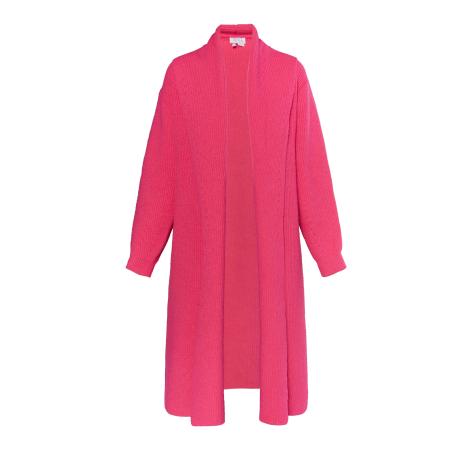 IZIA IZIA Gebreid vest pink