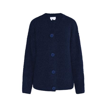 Usha usha WHITE LABEL Gebreid vest Lynnea marine