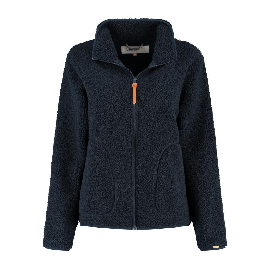 MGO MGO Fleece jas navy -