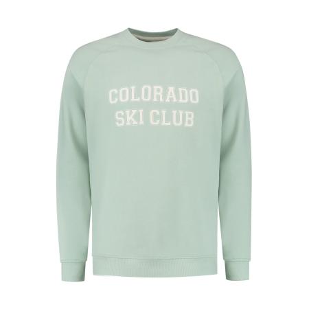 Shiwi Shiwi Sweatshirt mintgroen / wit