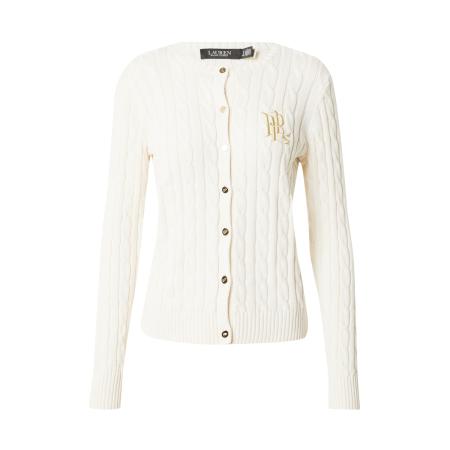 Lauren Ralph Lauren Lauren Ralph Lauren Gebreid vest crème / goud