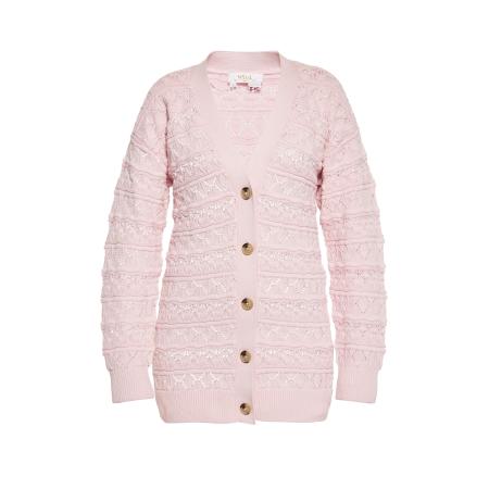 Usha usha FESTIVAL Gebreid vest pastelroze