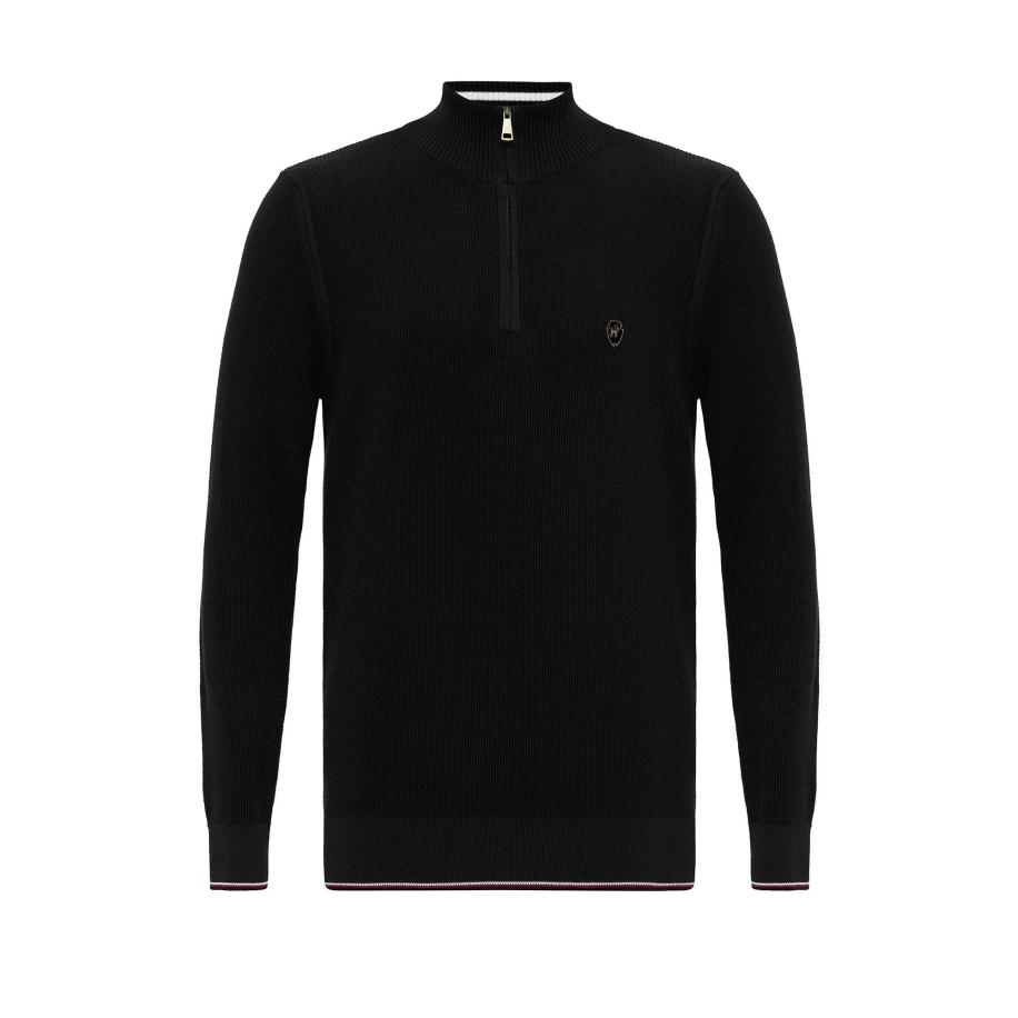 Williot Williot Trui rood / zwart -