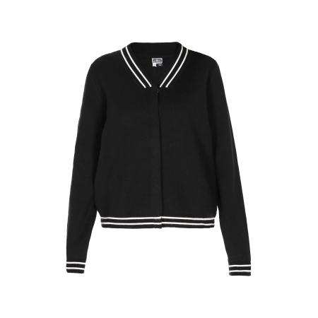 DreiMaster DreiMaster Maritim Gebreid vest zwart / wit