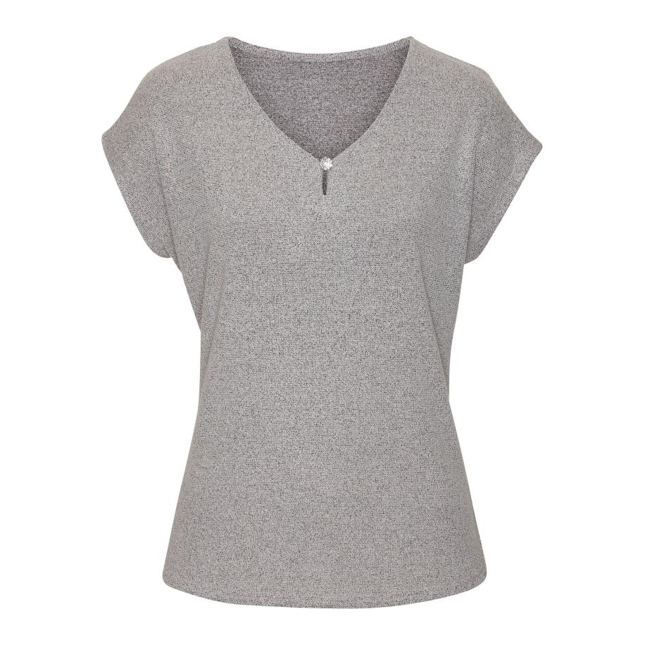 Lascana LASCANA Trui grijs gemêleerd -