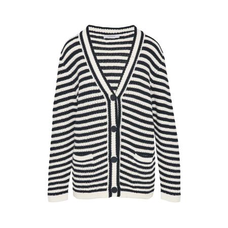 comma casual identity comma casual identity Gebreid vest navy / offwhite
