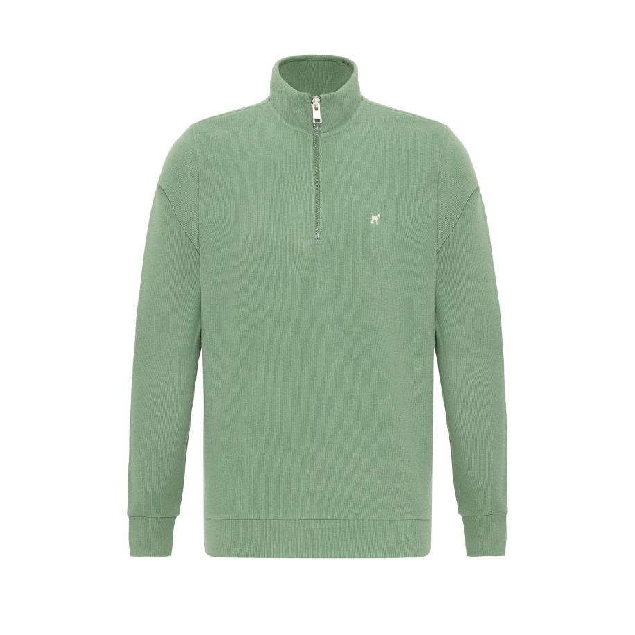 Williot Williot Trui groen / wit -