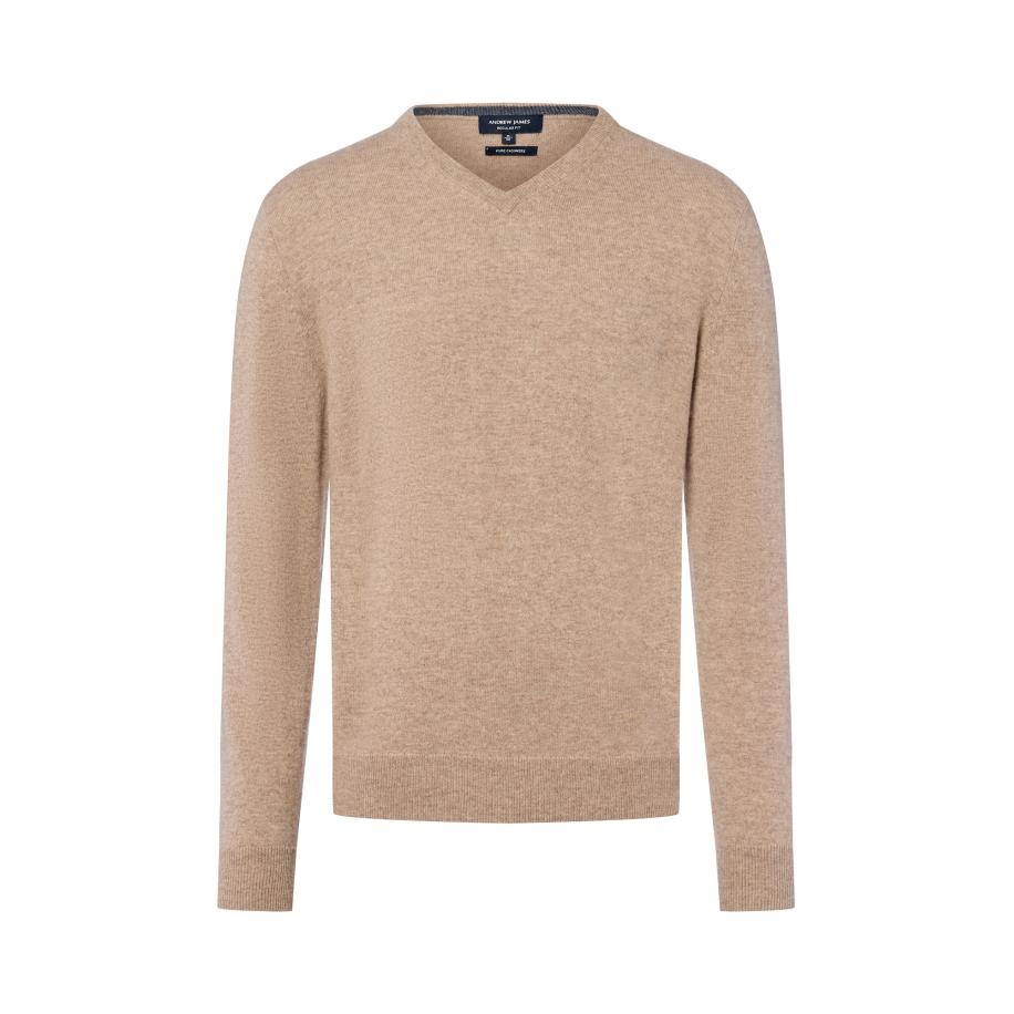 Andrew James Trui beige Bruin