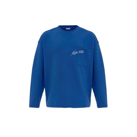 Dandalo Dandalo Trui royal blue/koningsblauw / wit