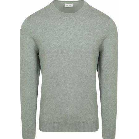 Profuomo Pullover Luxury Basic Groen