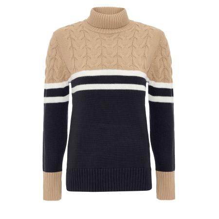 Jacey Quinn Jacey Quinn Trui bruin / zwart / wit