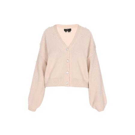 Faina faina Gebreid vest beige