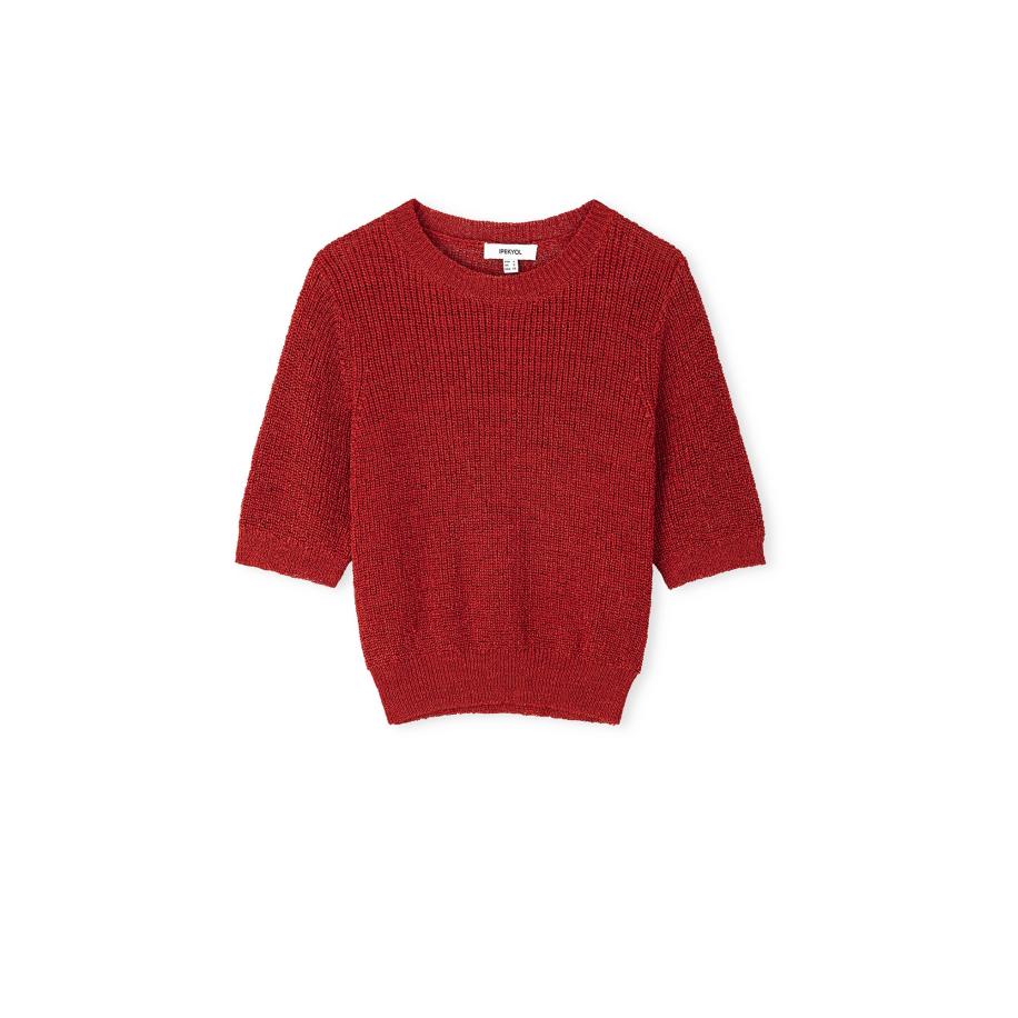 Ipekyol Ipekyol Trui rood -