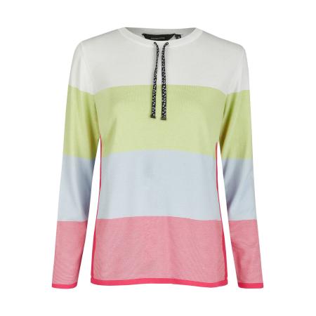 Navigazione Navigazione Trui lichtblauw / lichtgroen / pink / wit