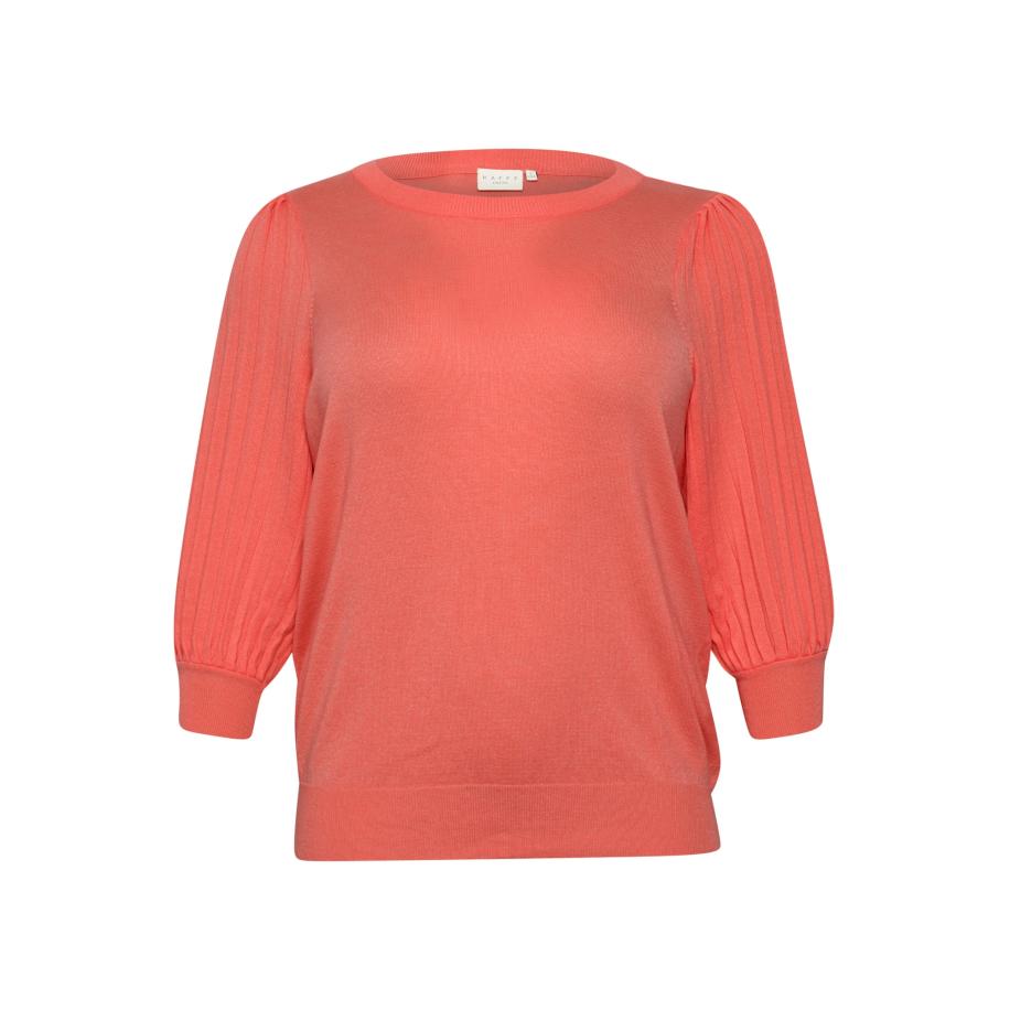 KAFFE CURVE Trui Loni donkeroranje Oranje