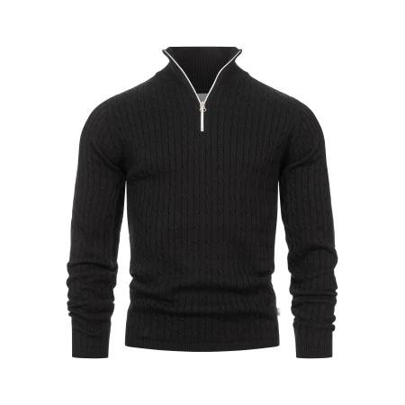 Kronstadt Kronstadt Trui Cable zwart