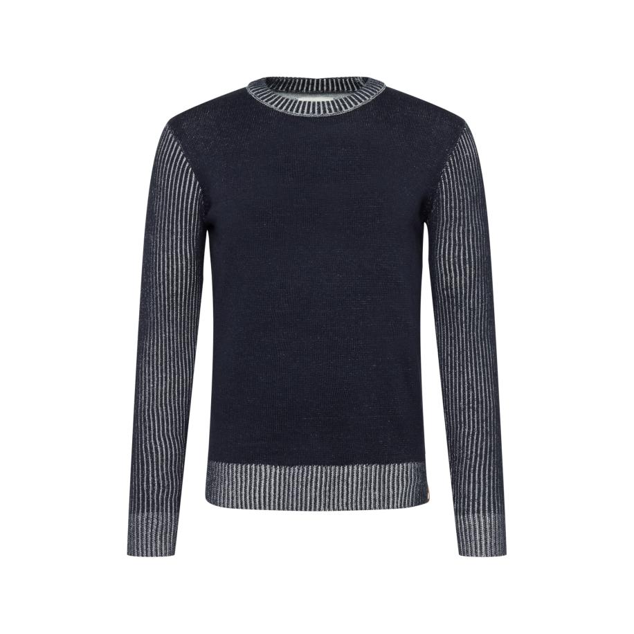 Tom Tailor TOM TAILOR Trui nachtblauw / wit -