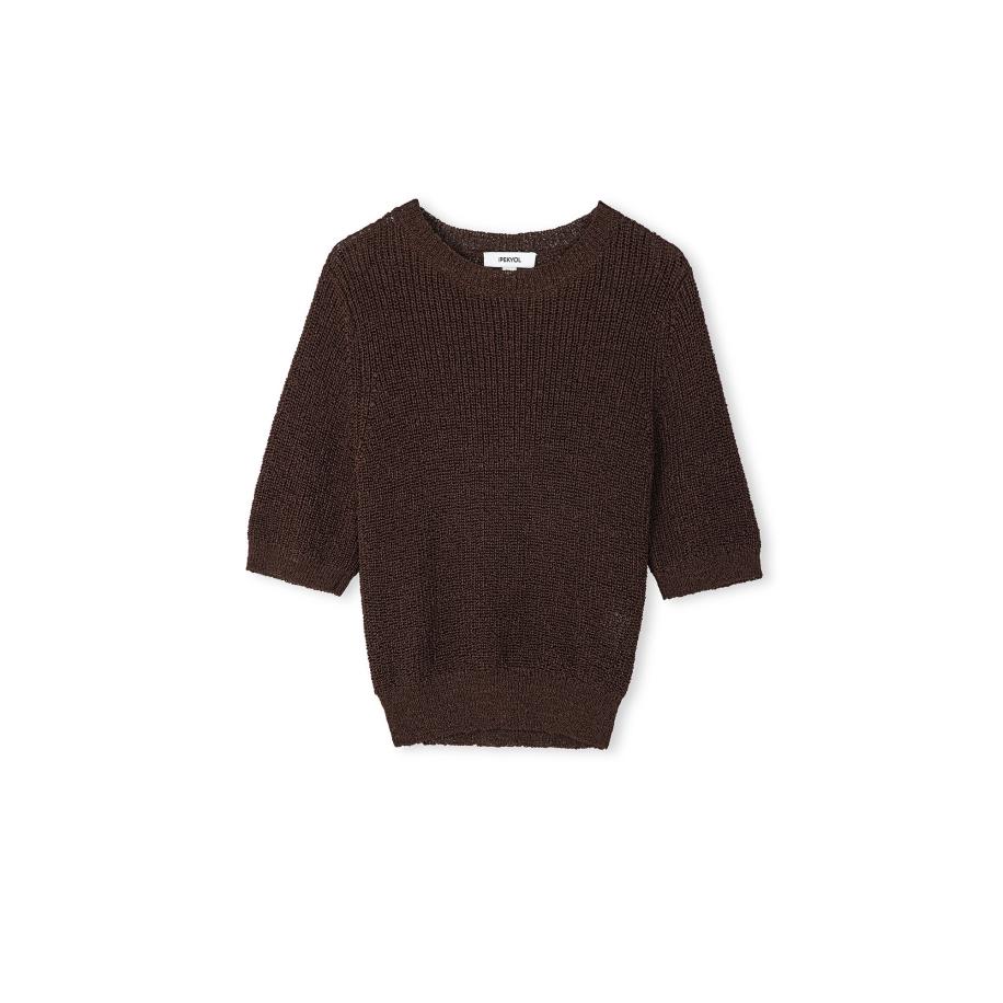 Ipekyol Ipekyol Trui bruin -