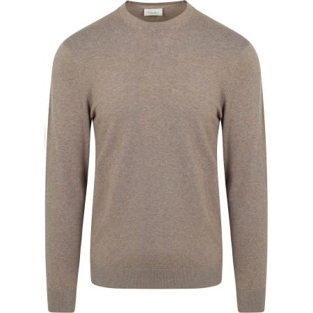 Profuomo Pullover Luxury Basic Taupe