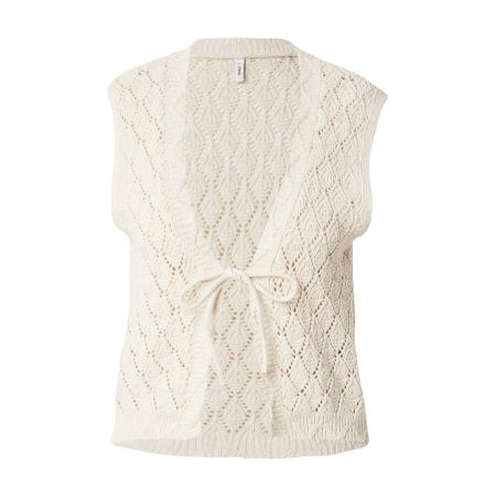 Only ONLY Gebreide bodywarmer ONLChili lichtbeige