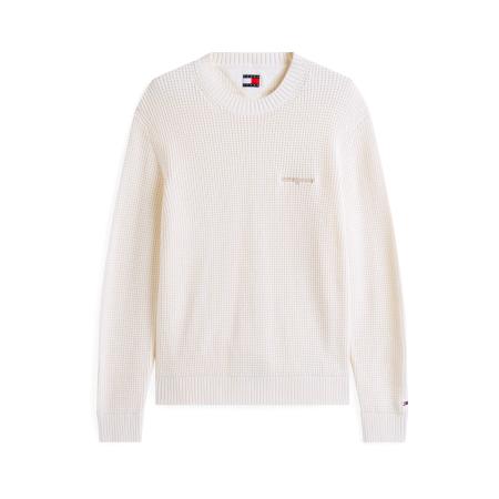 Tommy Jeans Tommy Jeans Trui mosterd / wit