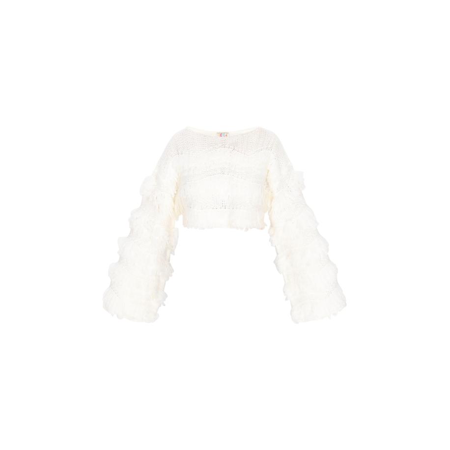 IZIA IZIA Trui wit -