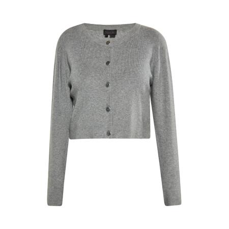 NAEMI NAEMI Gebreid vest grijs