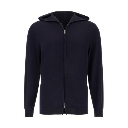 Boggi Milano Boggi Milano Gebreid vest marine