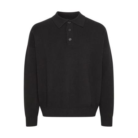 Solid !Solid Trui Nahim zwart