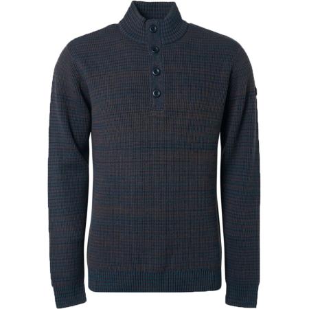 No Excess Mocker Trui Navy Melange