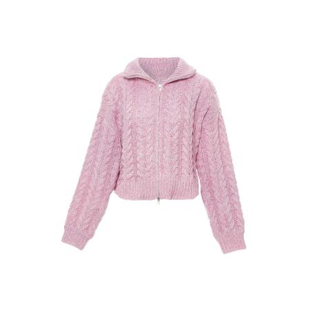 Sookie Sookie Gebreid vest lichtroze