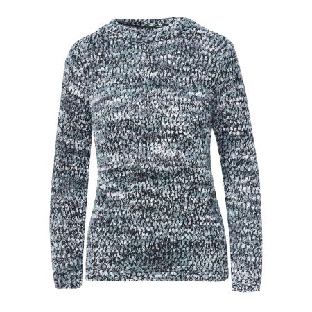 KOROSHI KOROSHI Trui grijs / groen / wit