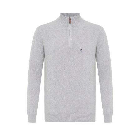 Williot Williot Trui grijs gemêleerd