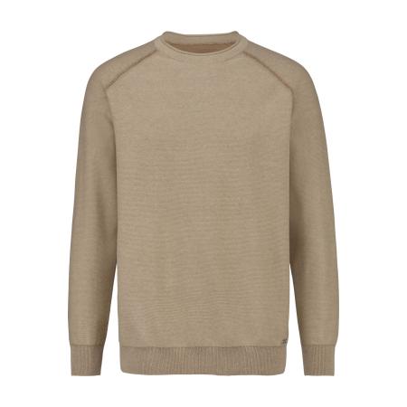 BABISTA Trui ronde halsbeige, Effen