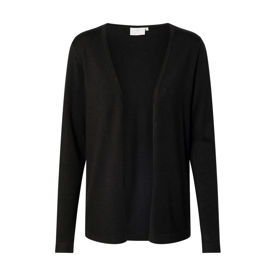 Kaffe Kaffe Gebreid vest KAFenia Astrid zwart -