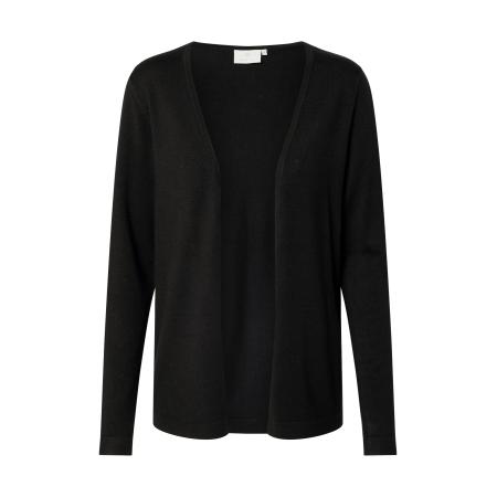 Kaffe Kaffe Gebreid vest KAFenia Astrid zwart