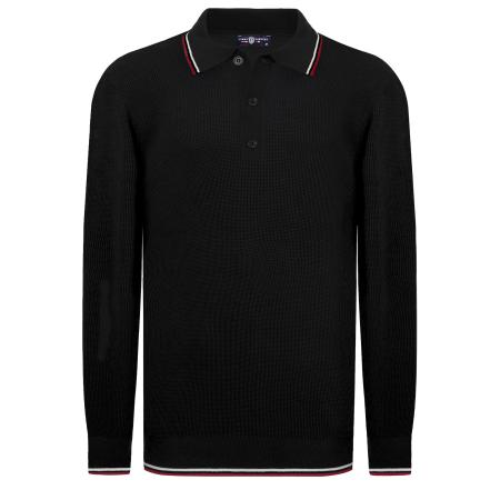 Jimmy Sanders Jimmy Sanders Trui zwart