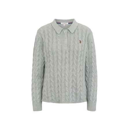U.S. Polo Assn. U.S. POLO ASSN. Trui grijs gemêleerd