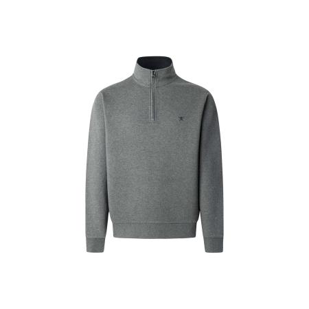 Hackett London Sweatshirt grijs gemêleerd