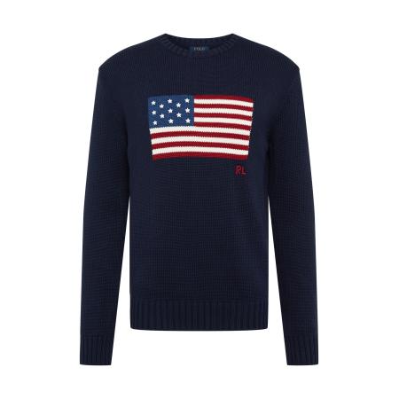 Polo Ralph Lauren Polo Ralph Lauren Trui navy / hemelsblauw / grenadine / wit