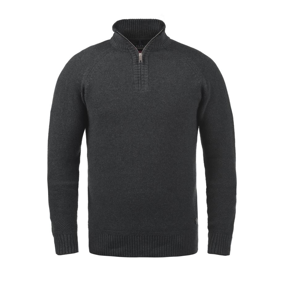 Blend BLEND Trui Thompson donkergrijs -