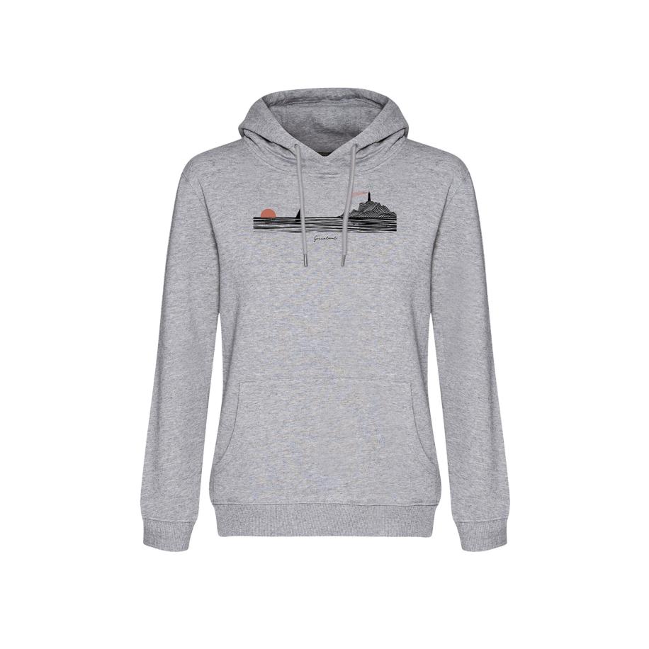 GreenBomb GREENBOMB Sweatshirt Nature Lighthouse grijs gemêleerd -