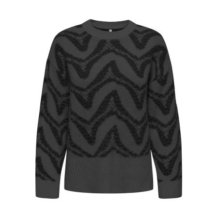 Only ONLY Trui ONLJANE donkergrijs / zwart