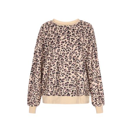 NAEMI Sweatshirt chocoladebruin / lichtbruin / zwart