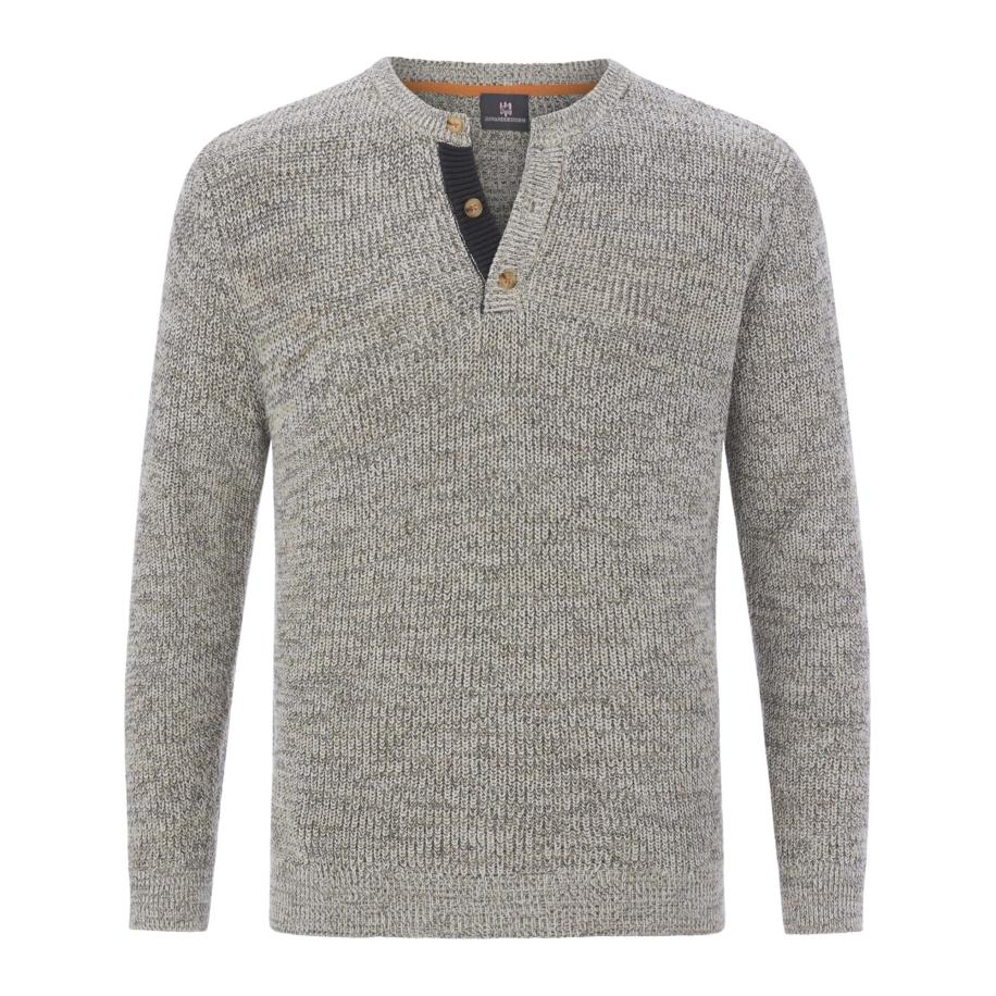 jan vanderstorm Jan Vanderstorm Trui Tjuse wit gemêleerd -