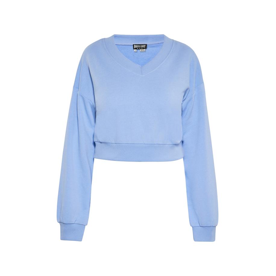 ROCKEASY ROCKEASY Sweatshirt lichtblauw -
